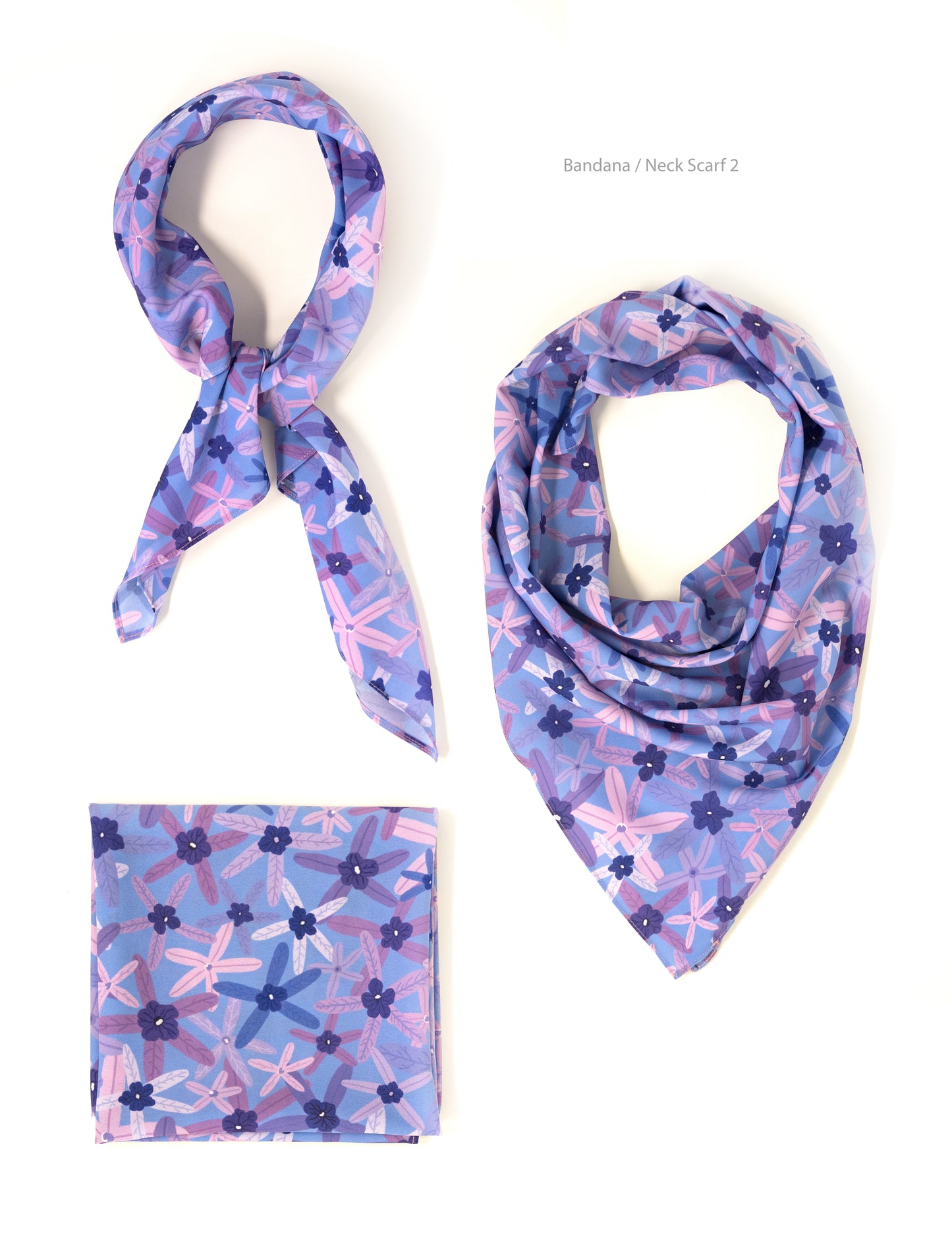 Petrea Scarf / Neck Scarf / Bandana