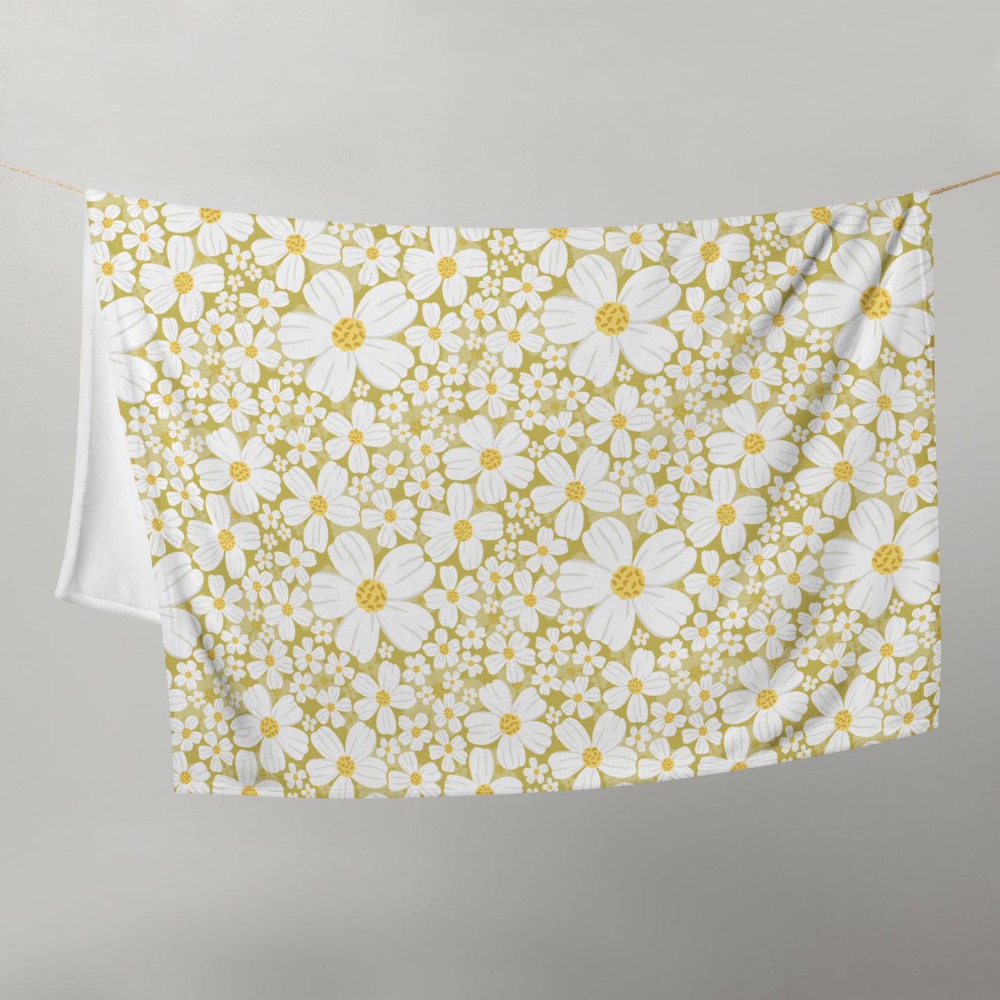 Margarita Throw Blanket - Yellow