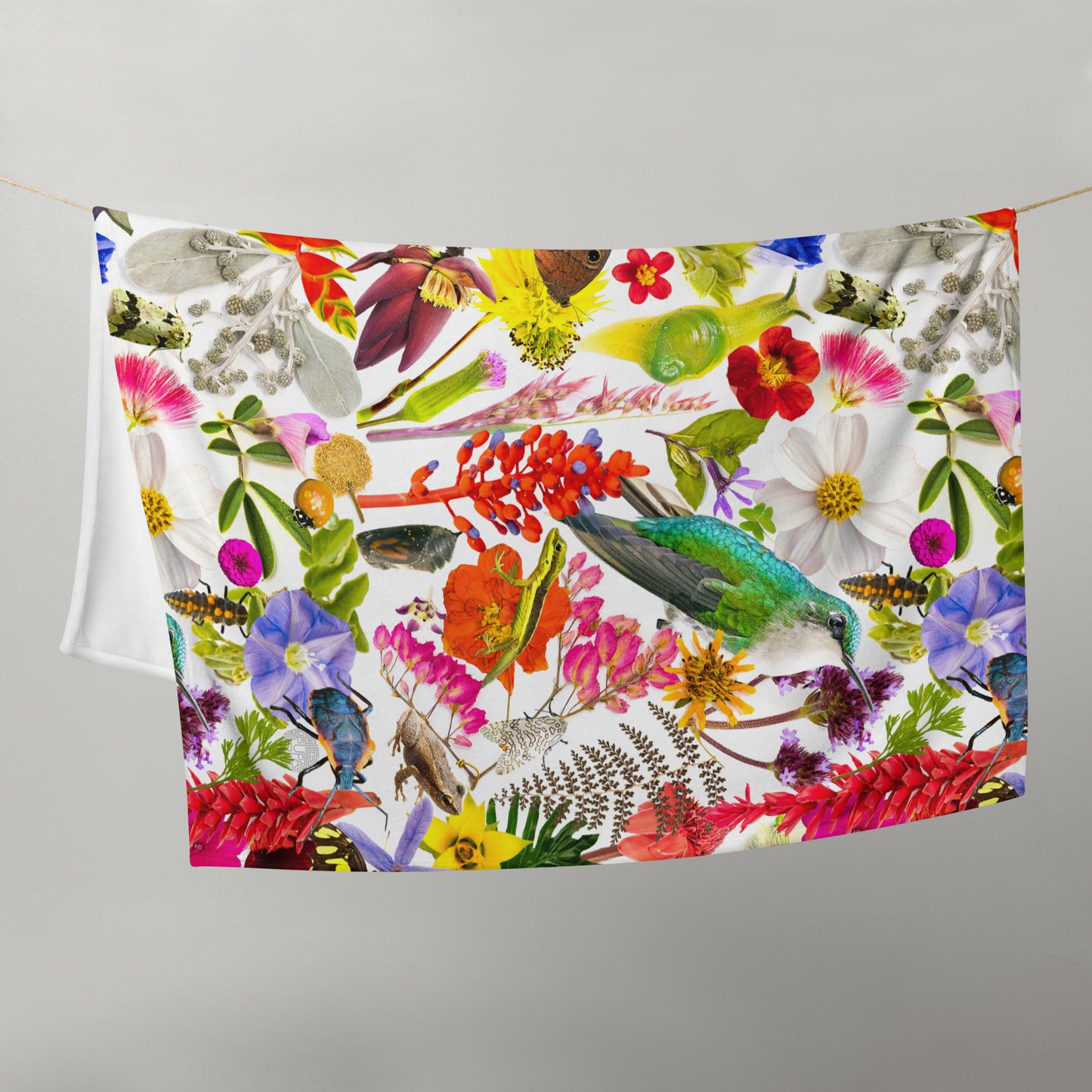 PR Flora & Fauna Throw Blanket