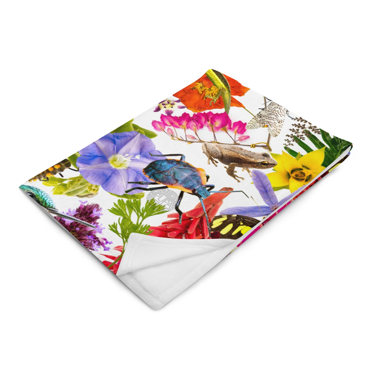 PR Flora & Fauna Throw Blanket