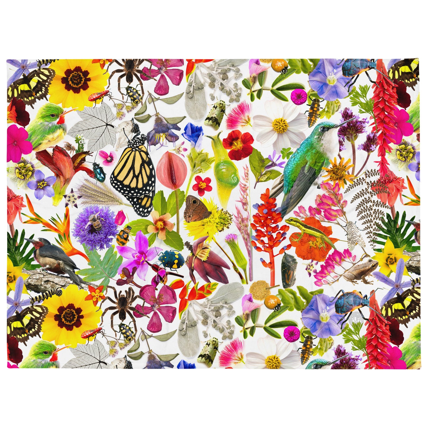 PR Flora & Fauna Throw Blanket