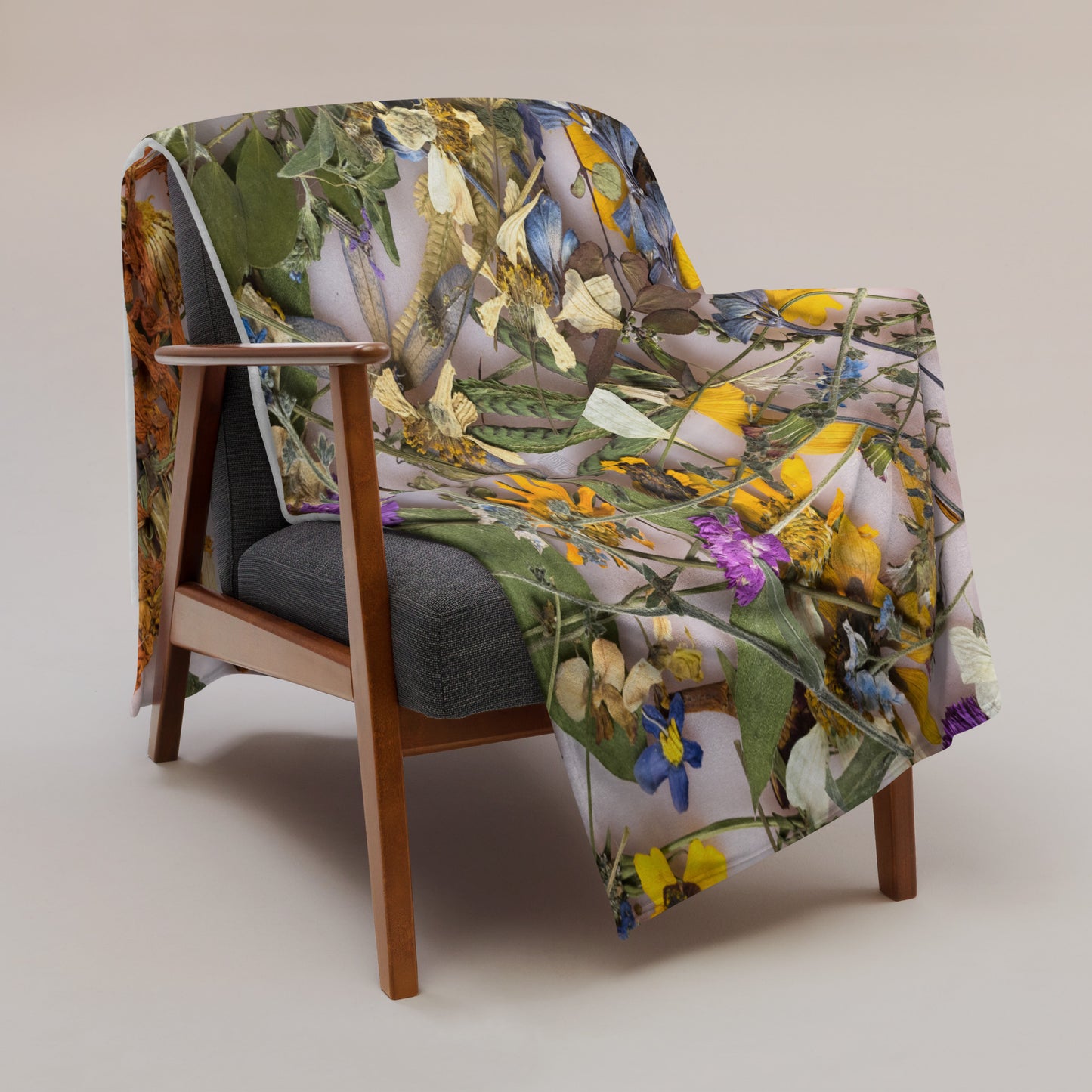 Secret Garden Throw Blanket