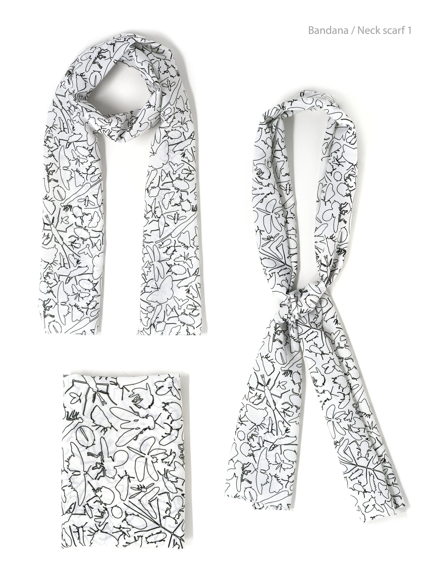 Insecta Scarf / Neck Scarf / Bandana
