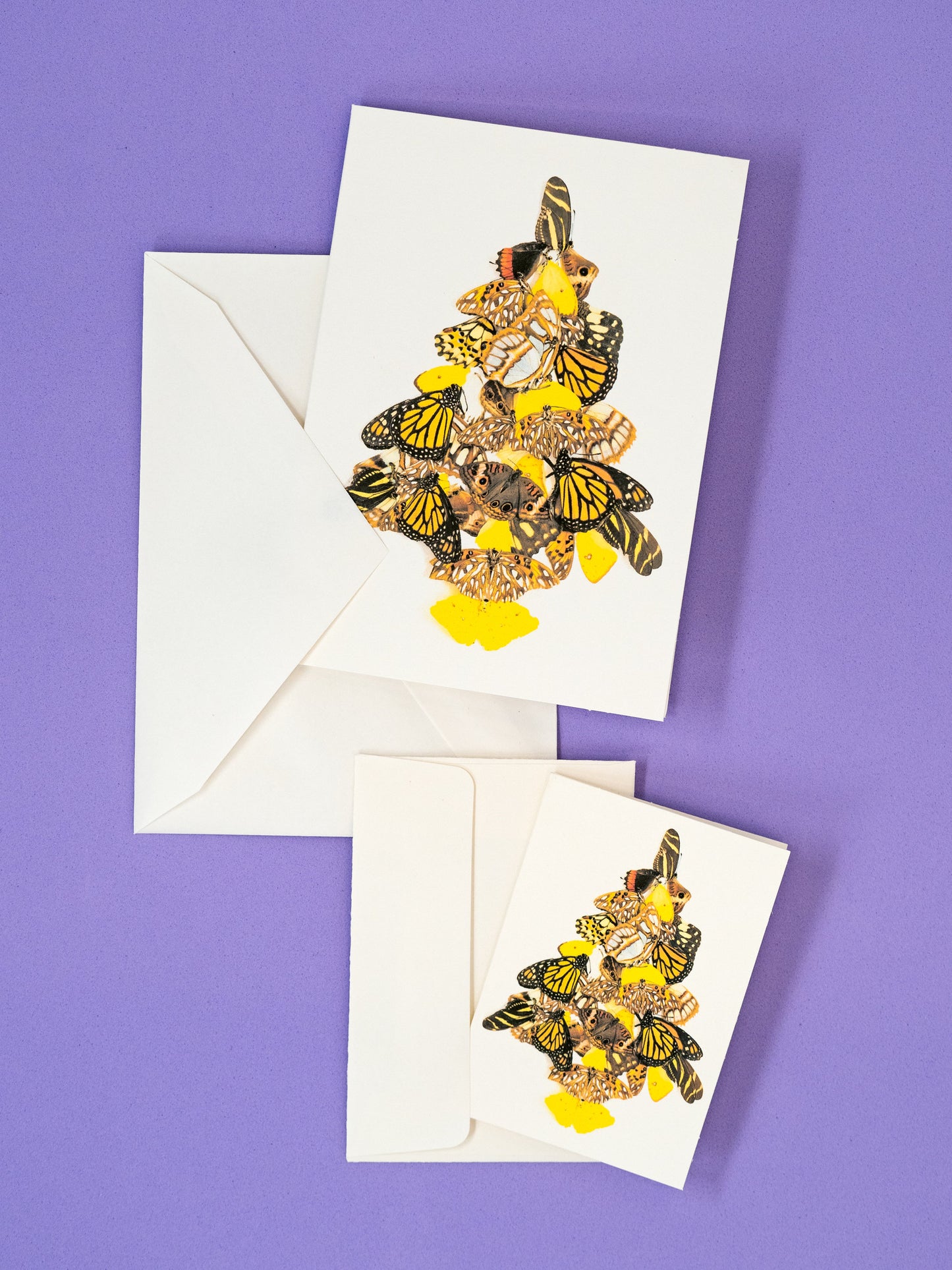 Butterfly Christmas Tree Greeting Card